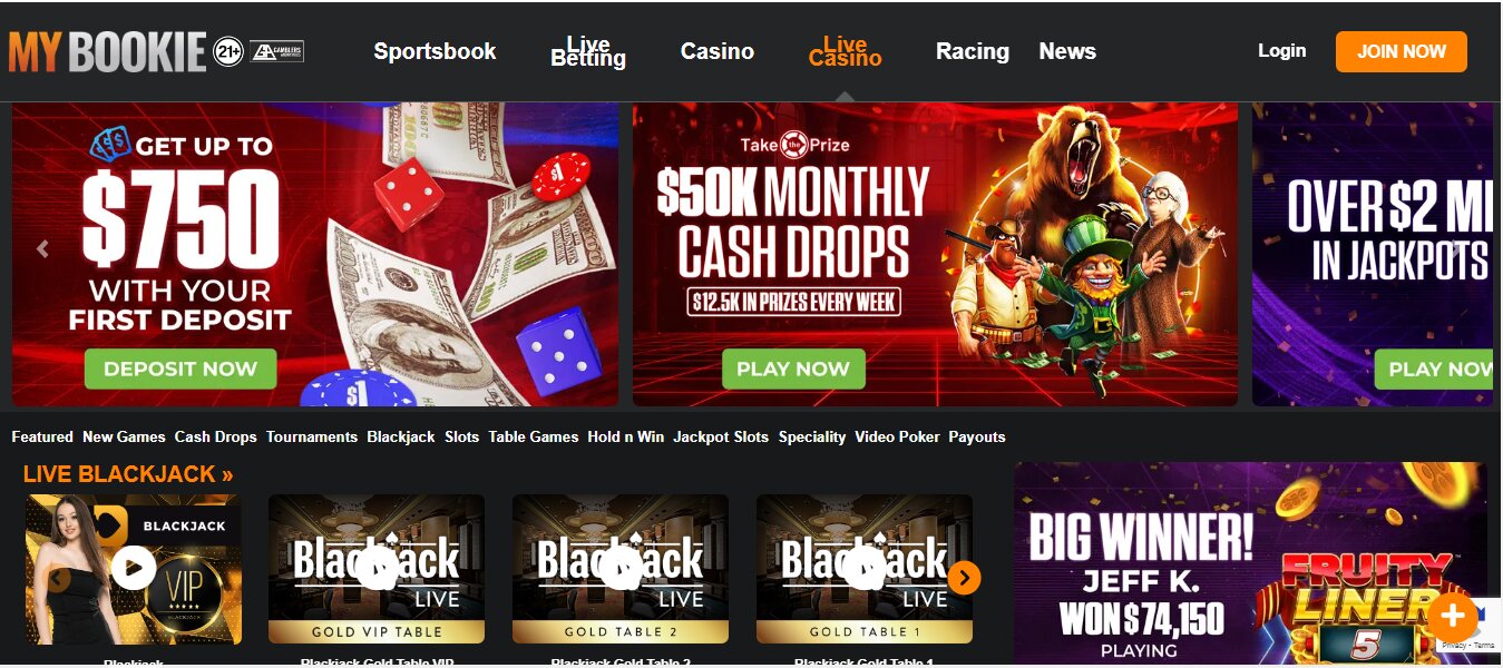 MyBookie AG Sportsbook and Live Casino